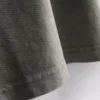 Camiseta de manga corta lavada