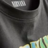 Camiseta de Nirvana de algodón desgastado