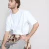 Camiseta de pantalón corto de corte holgado