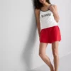 Camiseta de pijama acanalada «El diablo viste de Prada»