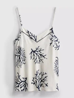 Camiseta de pijama con estampado coral