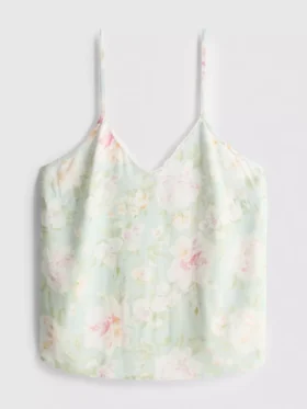 Camiseta de pijama con estampado floral