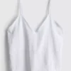 Camiseta de pijama con punto calado