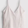 Camiseta de pijama con punto calado