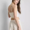 Camiseta de pijama corta estampada sin costuras