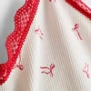 Camiseta de pijama corta estampada sin costuras