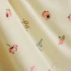 Camiseta de pijama floral acanalada
