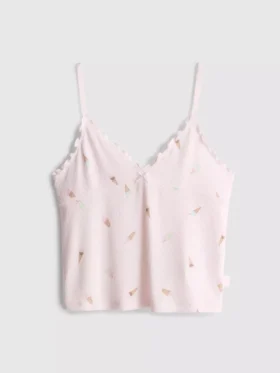 Camiseta de pijama «Love to Lounge» con estampado de helados