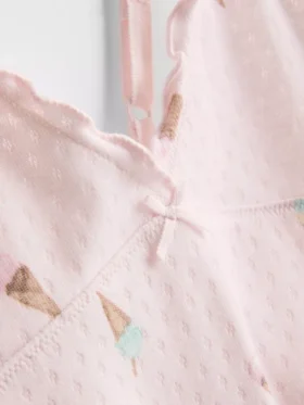 Camiseta de pijama «Love to Lounge» con estampado de helados