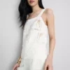 Camiseta de tirantes de croché con alto contenido en algodón