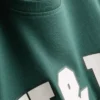 Camiseta deportiva de algodón con estampado, de corte holgado