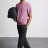 Camiseta elástica de corte entallado