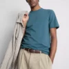 Camiseta elástica de corte entallado
