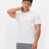Camiseta elástica de corte entallado