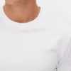 Camiseta elástica de corte entallado
