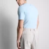 Camiseta elástica de corte entallado