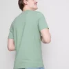 Camiseta elástica de corte entallado