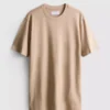 Camiseta elástica de corte entallado