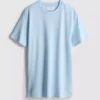 Camiseta elástica de corte entallado
