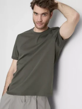 Camiseta entallada mercerizada «The Edit»