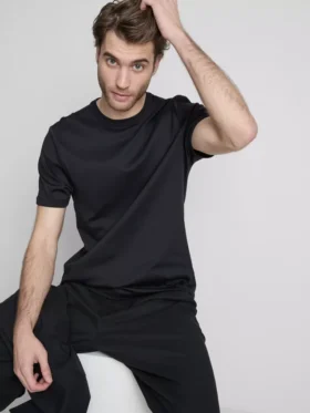 Camiseta entallada mercerizada «The Edit»