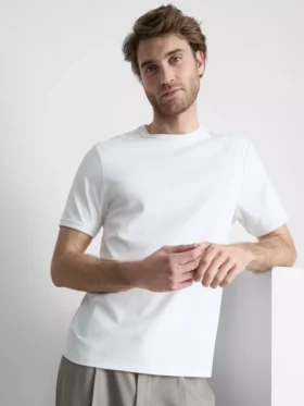 Camiseta entallada mercerizada «The Edit»