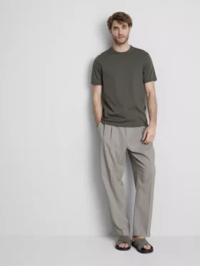 Camiseta entallada mercerizada «The Edit»