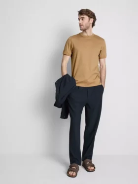 Camiseta entallada mercerizada «The Edit»