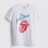 Camiseta gráfica de algodón de los Rolling Stones