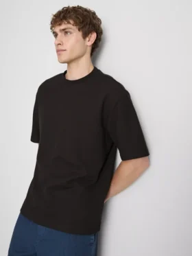Camiseta holgada con textura