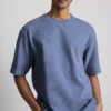 Camiseta holgada con textura