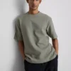 Camiseta holgada con textura