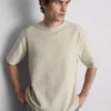 Camiseta holgada con textura