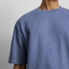 Camiseta holgada con textura