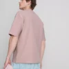 Camiseta holgada con textura