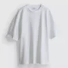 Camiseta holgada con textura
