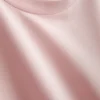 Camiseta larga de cuello redondo