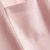 Camiseta larga de cuello redondo