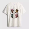 Camiseta musical holgada con estampado de Gorillaz