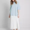 Camiseta oversize básica de algodón