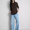 Camiseta oversize básica de algodón