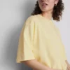 Camiseta oversize básica de algodón