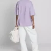 Camiseta oversize básica de algodón