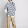 Camiseta oversize básica de algodón