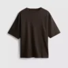 Camiseta oversize básica de algodón