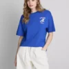 Camiseta oversize con estampado «Soleil»