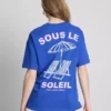 Camiseta oversize con estampado «Soleil»