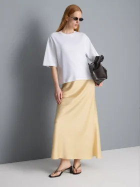 Camiseta oversize de algodón
