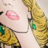 Camiseta oversize de algodón con estampado de Marilyn Monroe