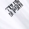 Camiseta oversize de algodón estilo «boyfriend» con estampado